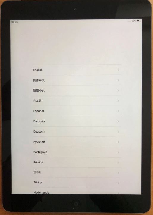 Apple iPad Air 1. Gen. 16GB WiFi + Cellular LTE/4G 9,7" Tablet PC
