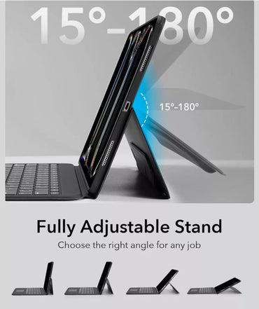 Étui ESR pour iPad Pro 13 pouces (M4, 2024) avec support magnétique noir