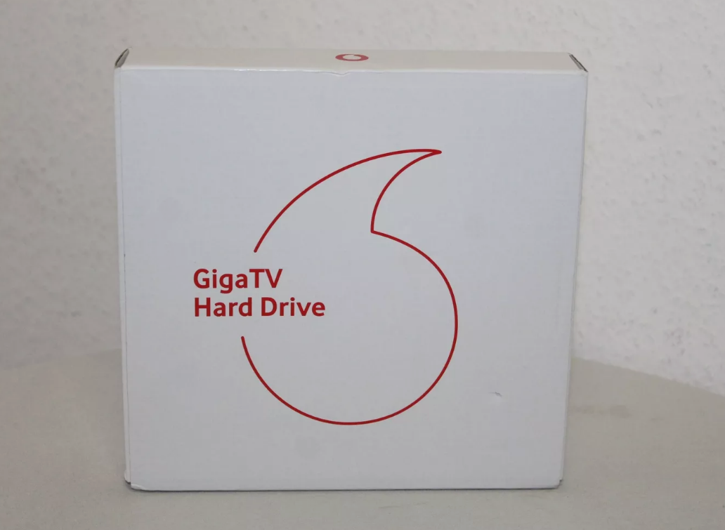Vodafone Giga TV Hard Drive 39707 Festplatte Schwarz Neu Rechnung MwSt