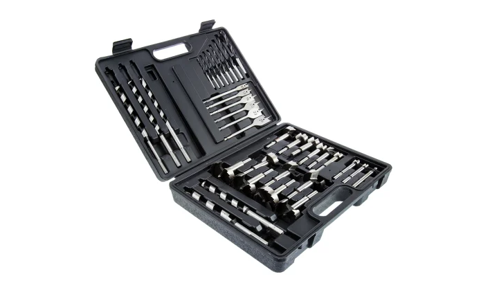 RS PRO 35-teiliger Lochsägensatz für Holz, 3/8 Zoll bis 2,125 Zoll