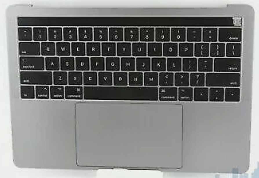Apple Macbook Pro 13" A1706, Space Grau, Topcase-Handauflage-Baugruppe 661-07950