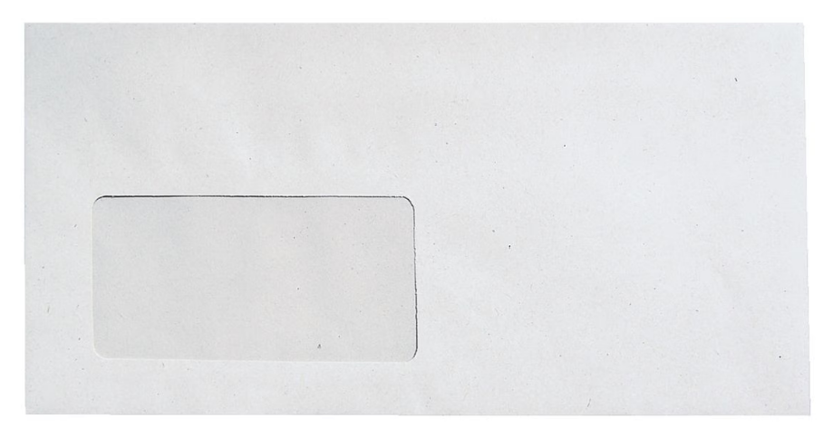 Lettre de recyclage OTTO Office Re, DIN long 80 g/m² avec fenêtre, autocollante - 1000 pièces