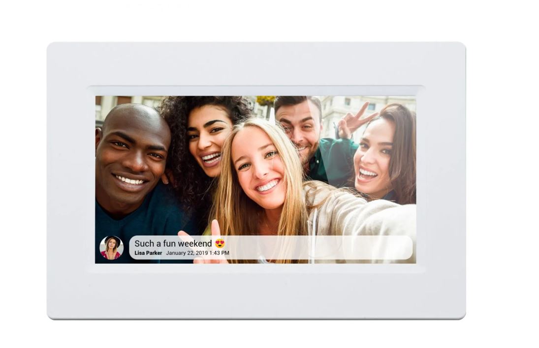 WiFi Digitaler Bilderrahmen WiFi Digitaler Bilderrahmen IPS Touchscreen, Teilen Sie Fotos und Videos über e App oder E-Mail, Geschenk