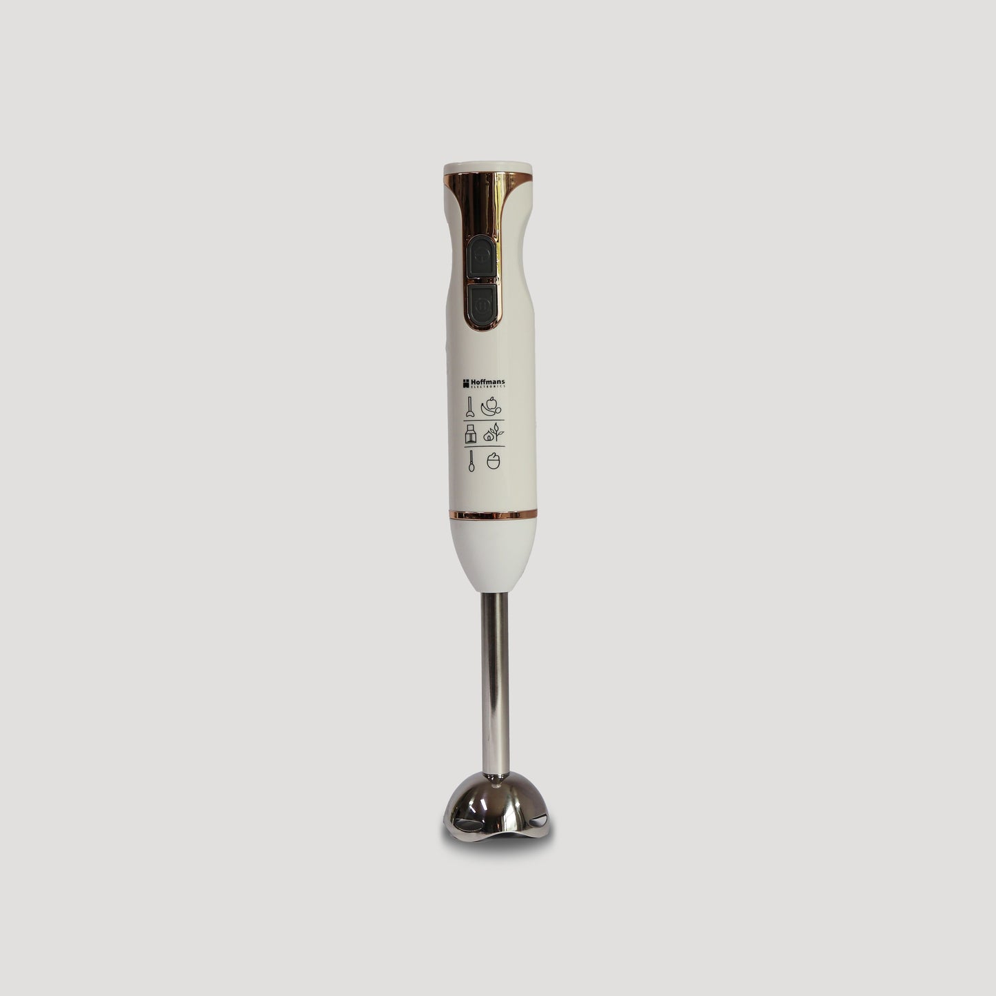HOFFMANS HM-8021 Stabmixer Handmixer 800W weiß