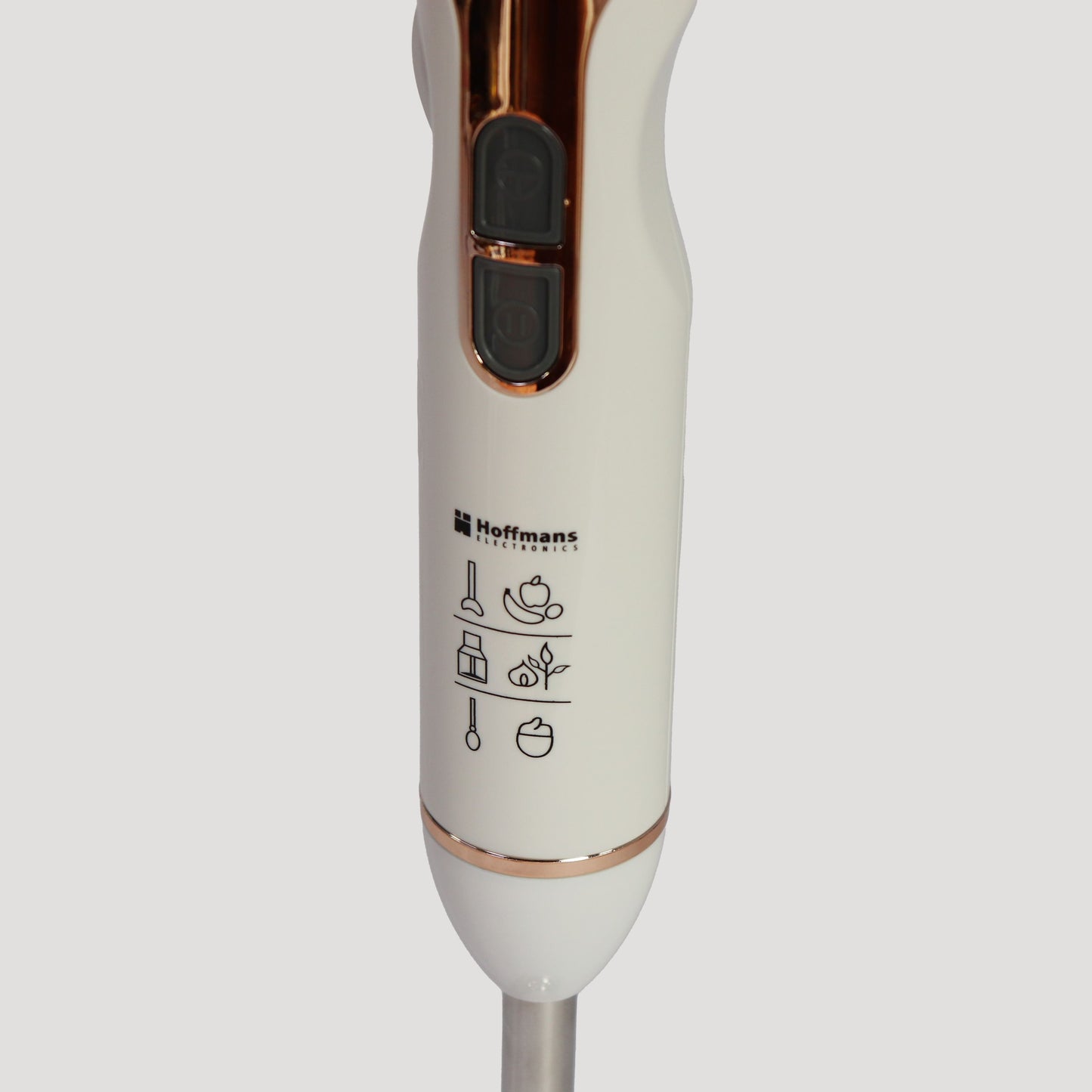 HOFFMANS HM-8021 Stabmixer Handmixer 800W weiß