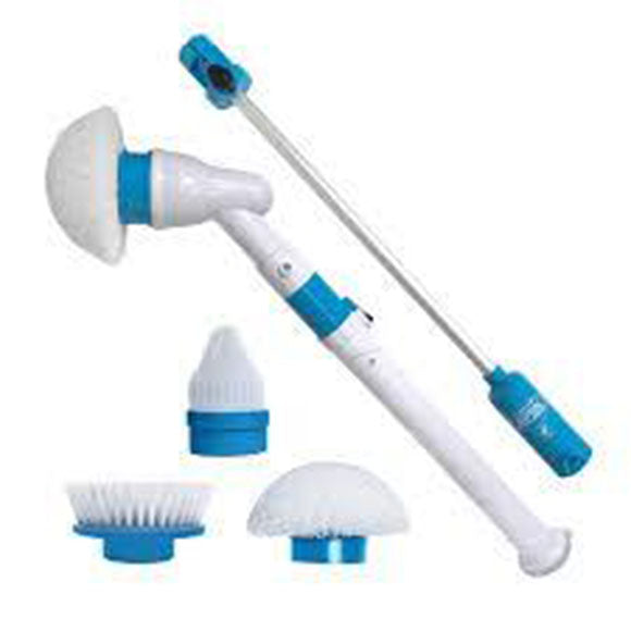 DECMAY Spin Scrubber-Bürste mit 3 Bürstenköpfen und ein Ladegerät