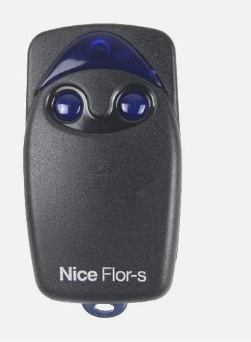 Émetteur portable compatible avec NICE FLOR-S FLO2R-S | 2 touches 433,92 MHz
