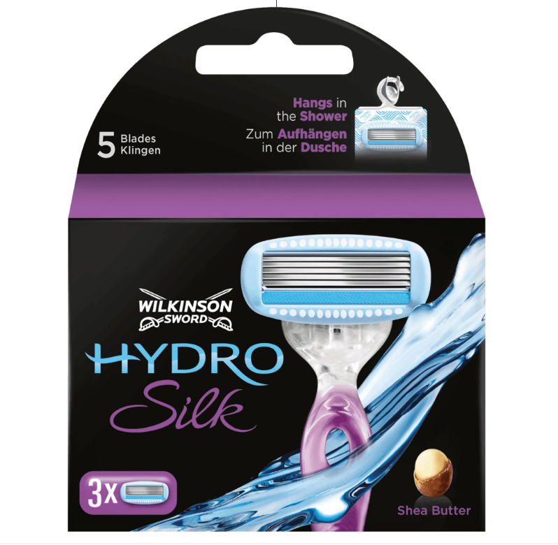 6 X Wilkinson Hydro Silk Klingen für die Frau 2 x 3er Packung