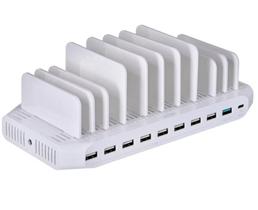 UNITEK USB Ladestation 10 Port/USB Ladegerät mit Dockingstation/Y-2190