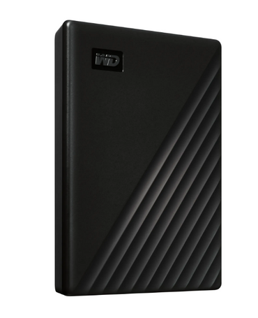 Western Digital My Passport™, 1 TB, USB 3.2 Gen 1 Hard Disk Drive, 2,5 Zoll, Schwarz