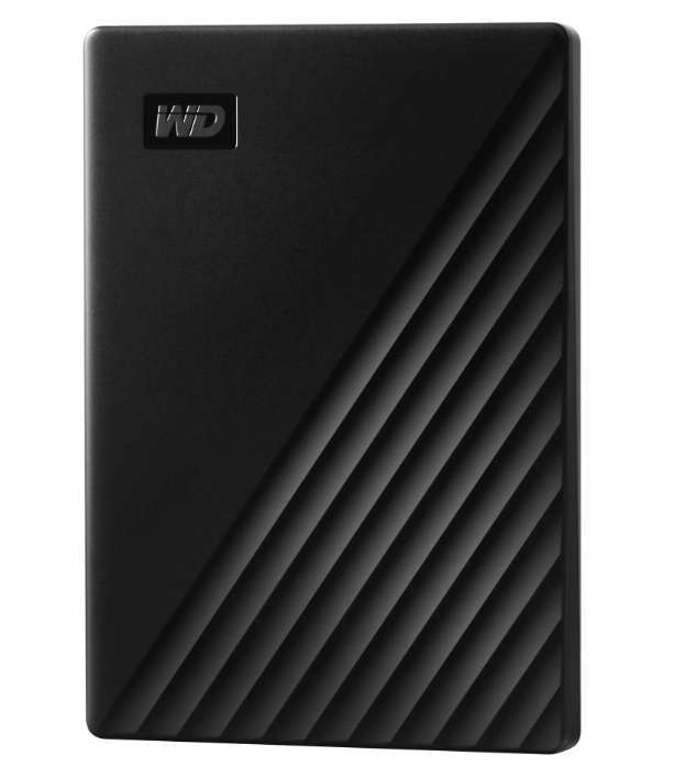 Western Digital My Passport™, 1 TB, USB 3.2 Gen 1 Hard Disk Drive, 2,5 Zoll, Schwarz