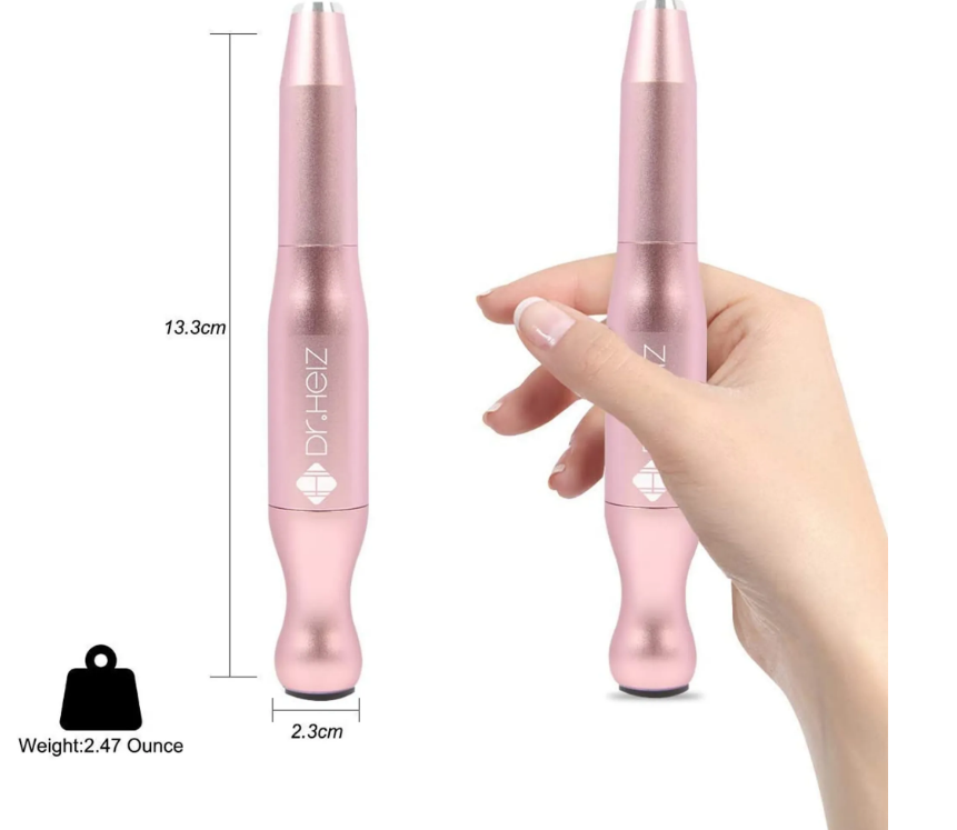 Dr.HeiZ 6 in 1 Profi-Nagelpolierer, elektrischer Mini-Nagelpolierer
