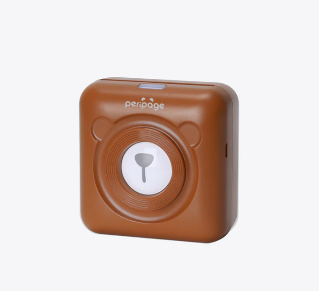 PeriPage A6 Mini-Drucker tragbarer Thermodrucker Mini-Aufkleberdrucker Bluetooth