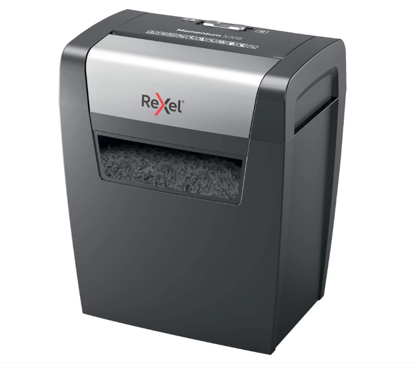 Rexel Aktenvernichter Momentum X308 Partikel 5 x 42 mm