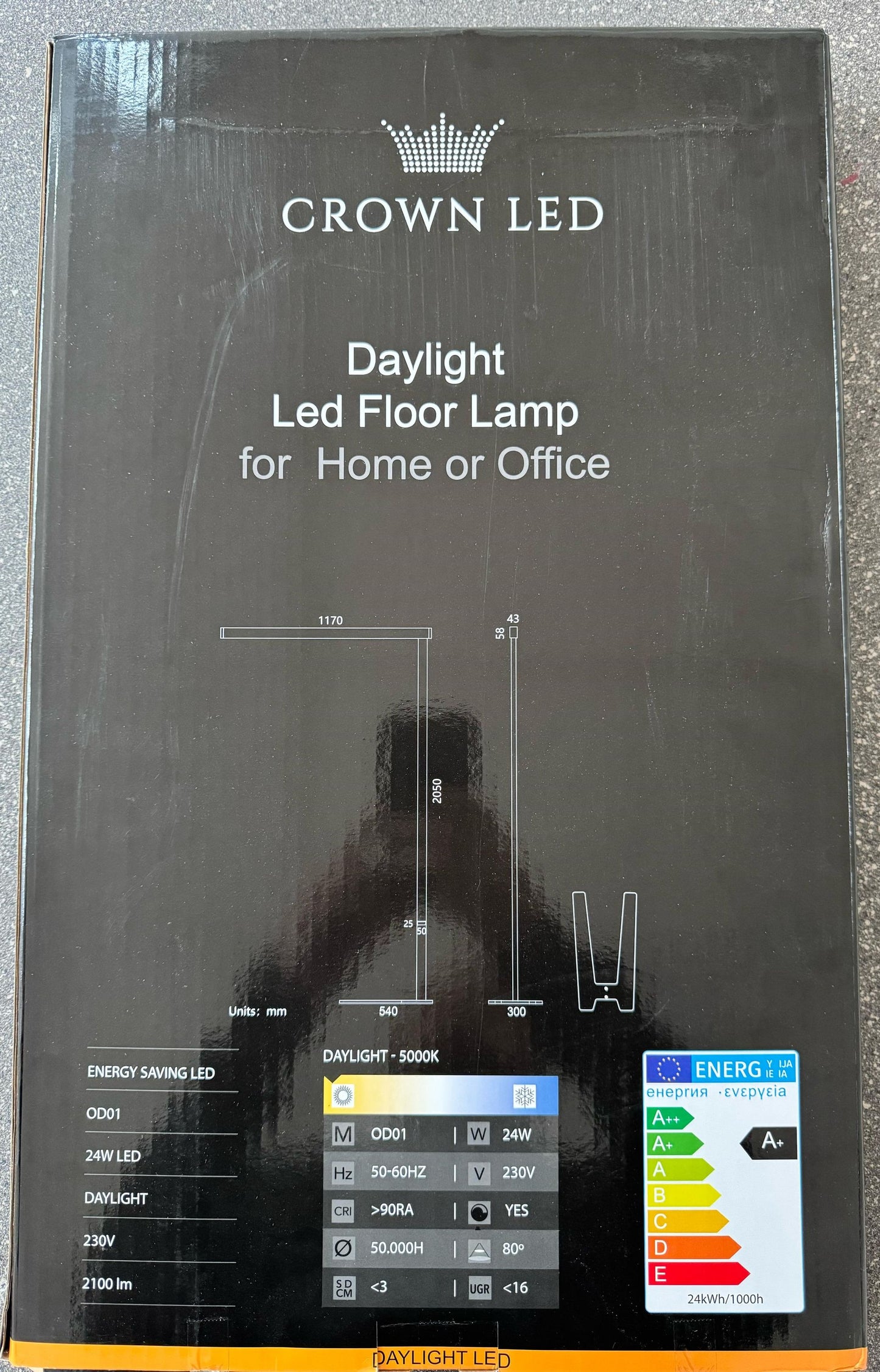 Éclairage de scène à LED Crown Daylight pour la maison ou le bureau