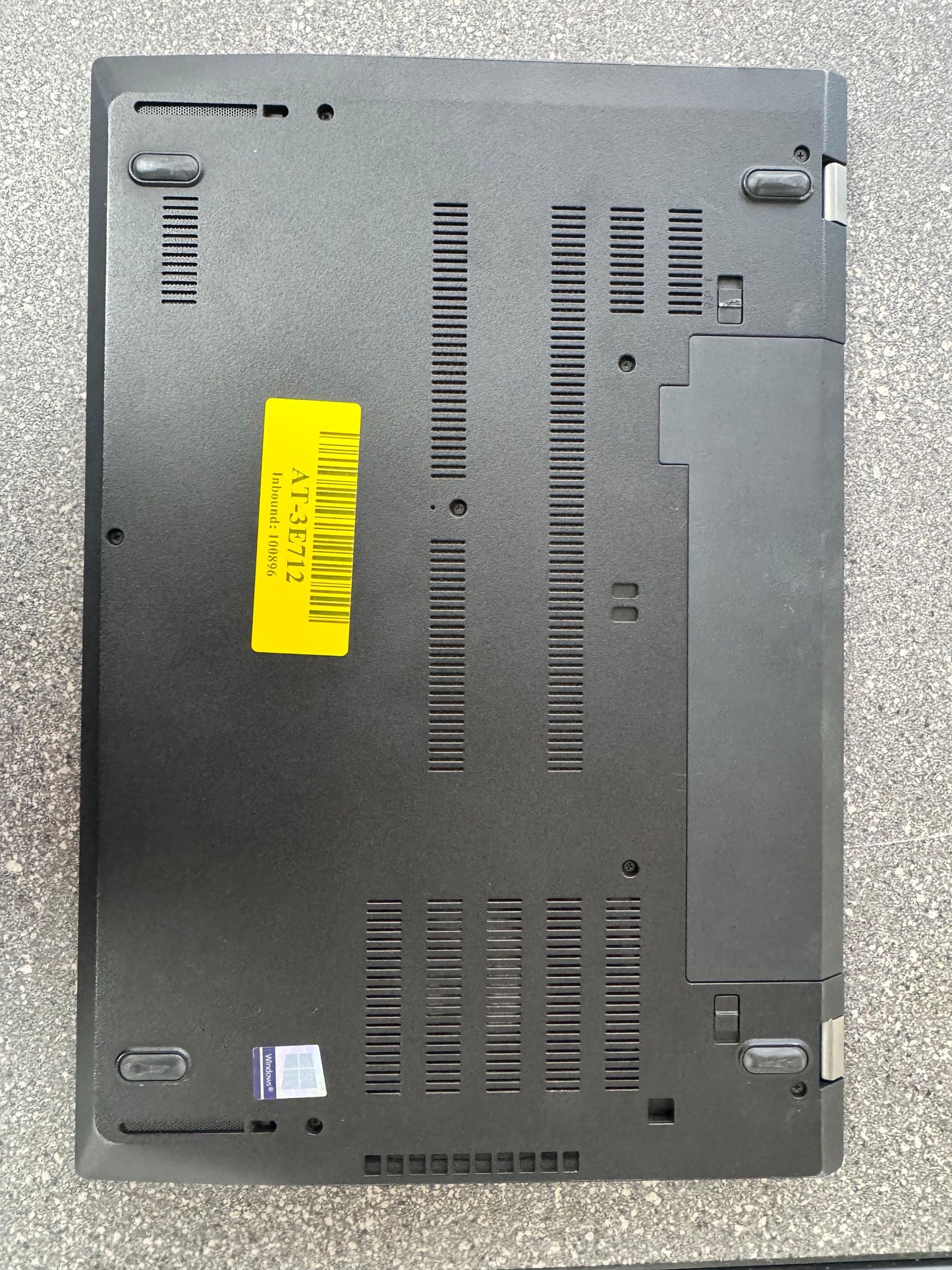 Lenovo Thinkpad T580 Core i5-8350U 1.7 GHz 8Gb Ram 256