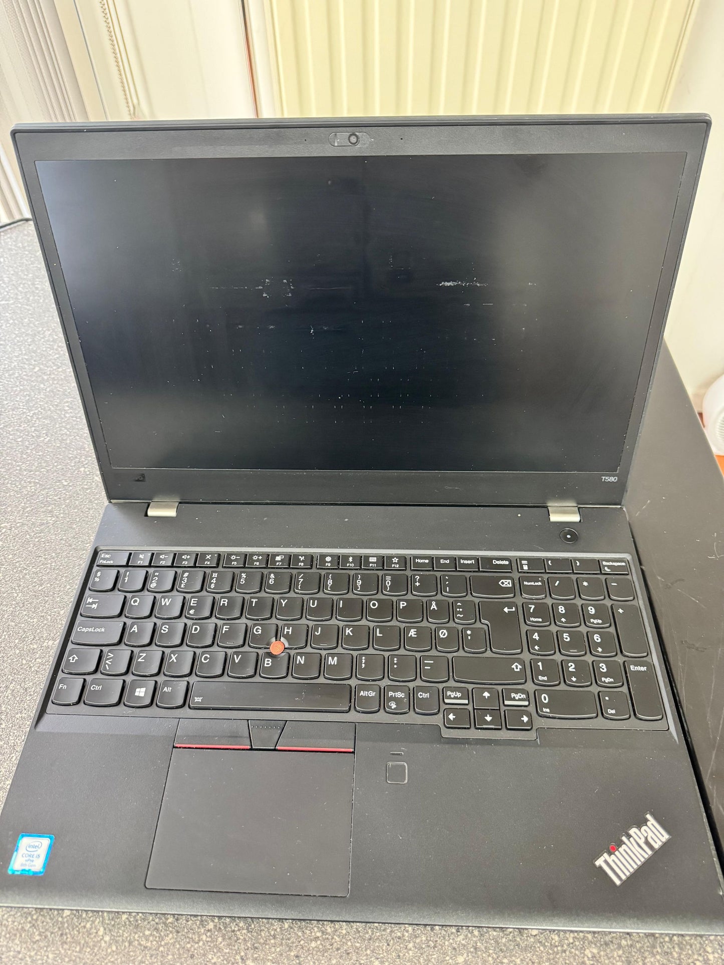 Lenovo Thinkpad T580 Core i5-8350U 1.7 GHz 8Gb Ram 256