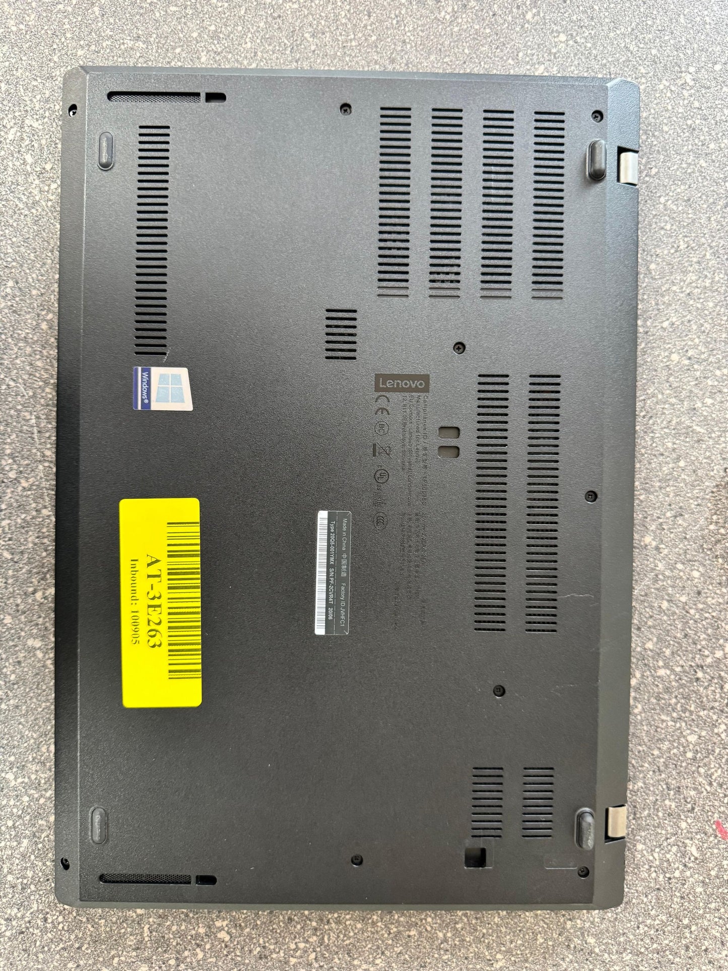 Lenovo Thinkpad L490 Intel(R) Core(TM) i5-8265U CPU @ 1.60GHz 1.5 GHz Lenovo 65W Charger