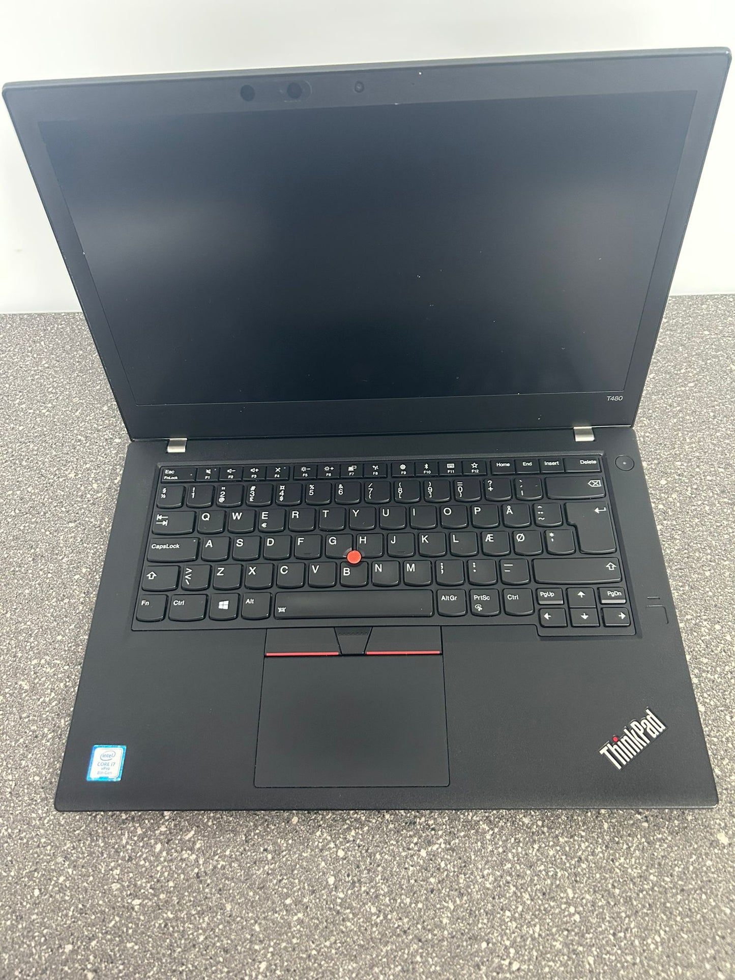 Lenovo Thinkpad T580 Intel Core 14'' 16GB 512G i7-8650U CPU @ 1.90GHz 1800 MHz