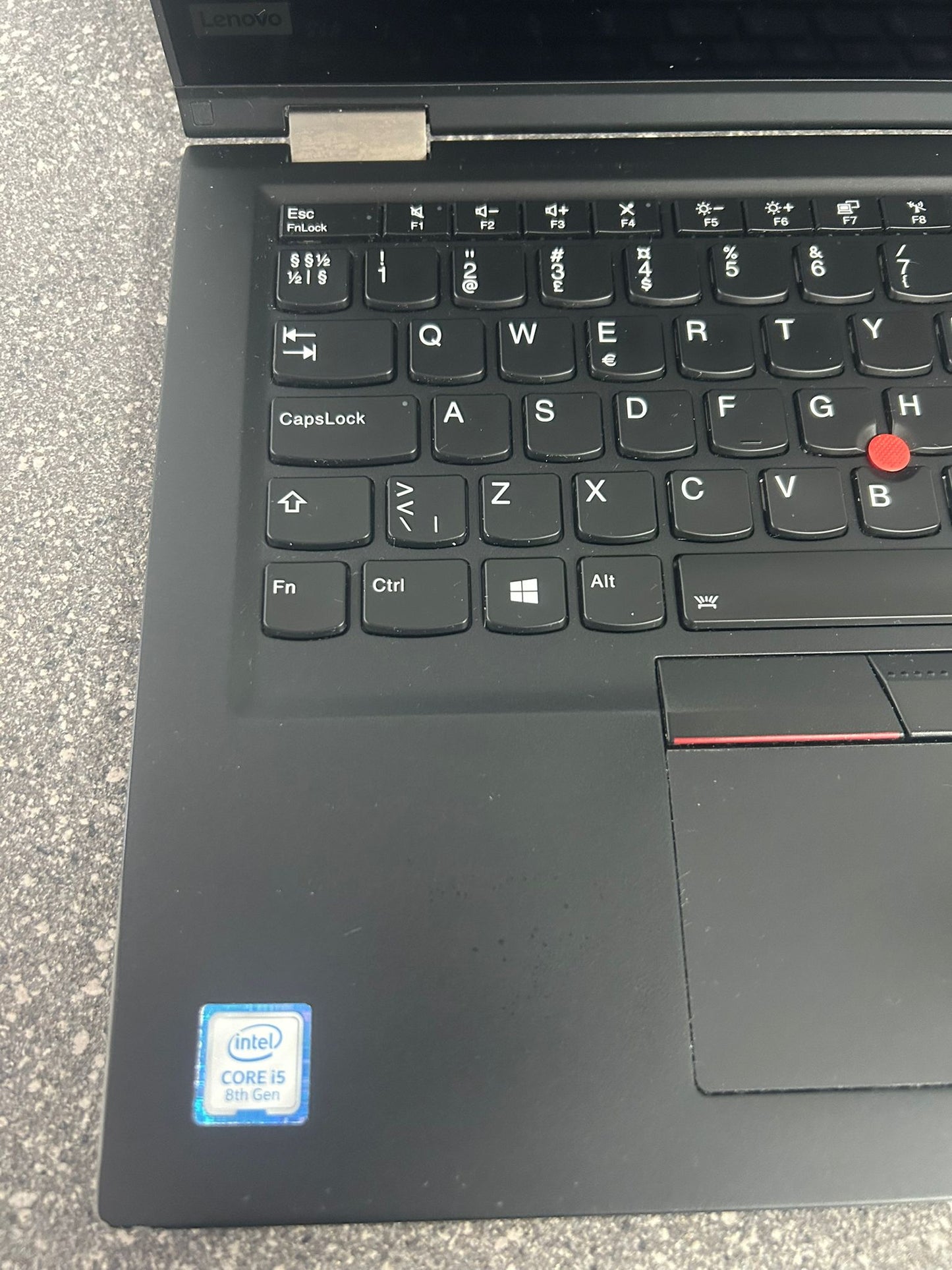 Lenovo Thinkpad Intel Core 13.3'' 16GB 256G i7-8665U CPU @ 1.90GHz 1800 MHz