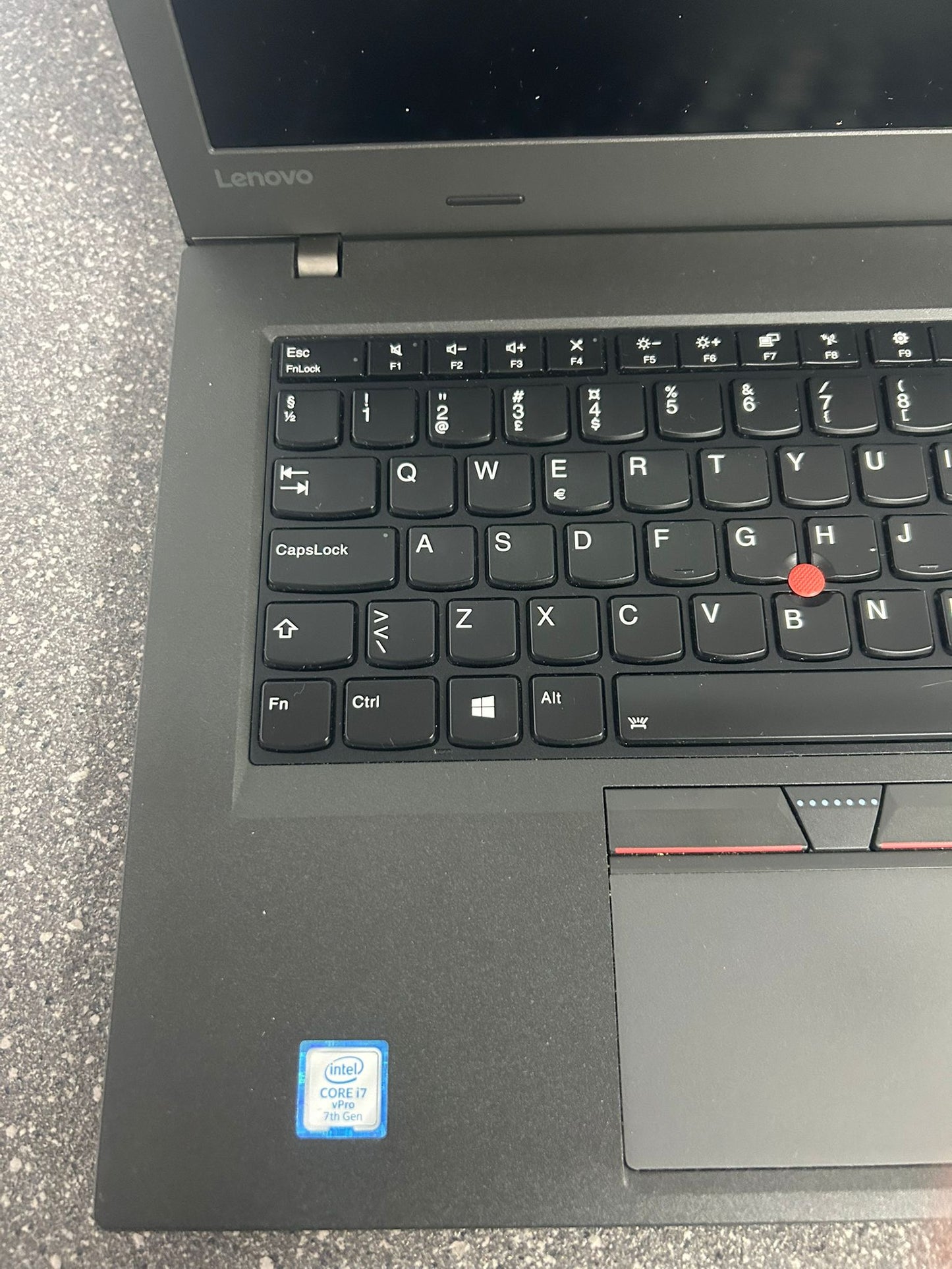 Lenovo Thinkpad T470p Intel Core 14'' 16GB 500G i7-7820HQ CPU @ 1.90GHz 1800 MHz