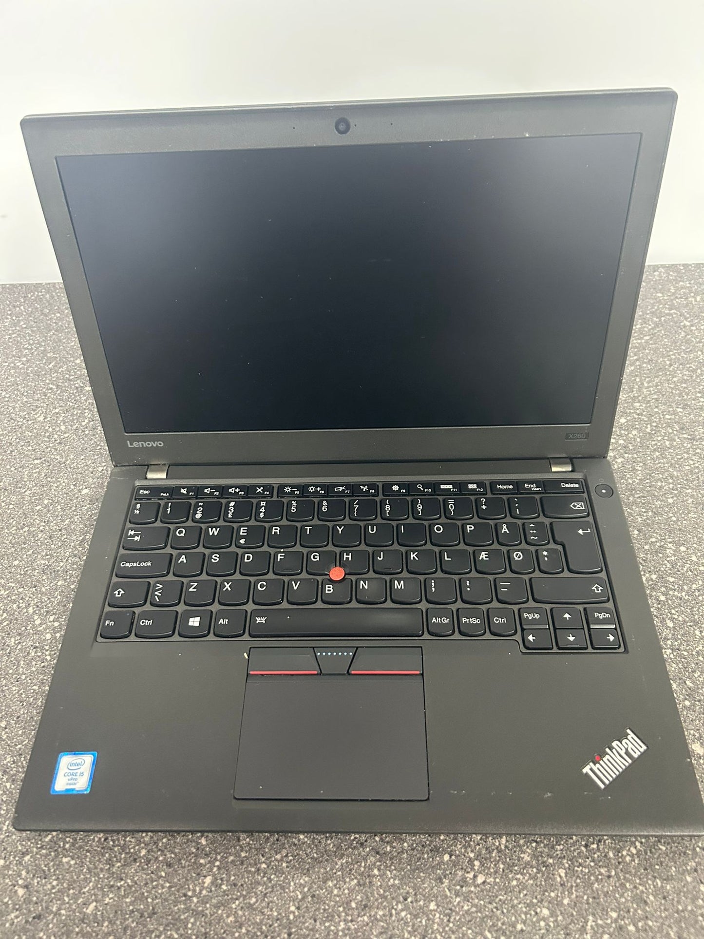Lenovo Thinkpad X260 Intel Core 12.5'' 8GB 256G i5-6300U CPU @ 1.90GHz 1800 MHz