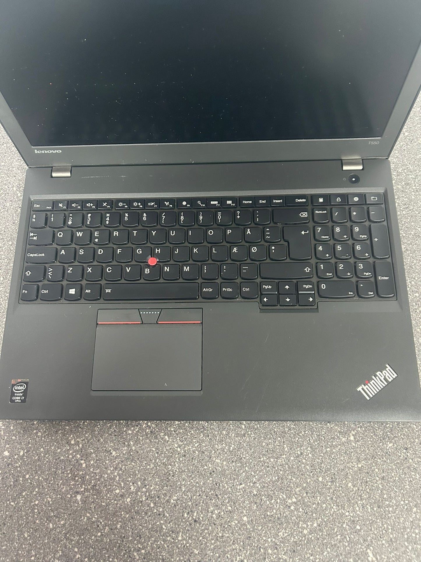 Lenovo Thinkpad T550 Core 15.6'' 8GB 240GB i7-5600U CPU @ 2.60GHz 2.6 GHz