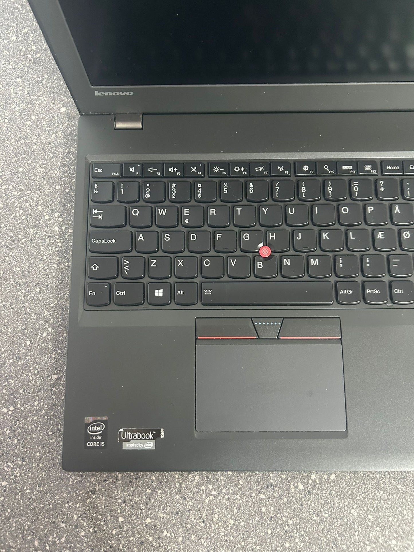 Lenovo Thinkpad T550 Intel Core 15.6'' 8GB 256G i5-5200U CPU @ 2.20GHz 2.5 GHz