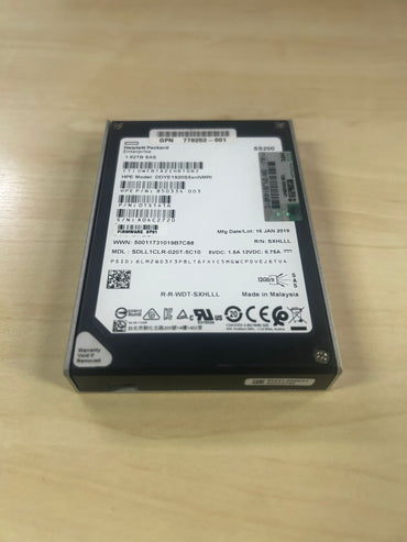 HP 850334-003 1.92TB SAS DDYE1920S5xnNMRI HDD