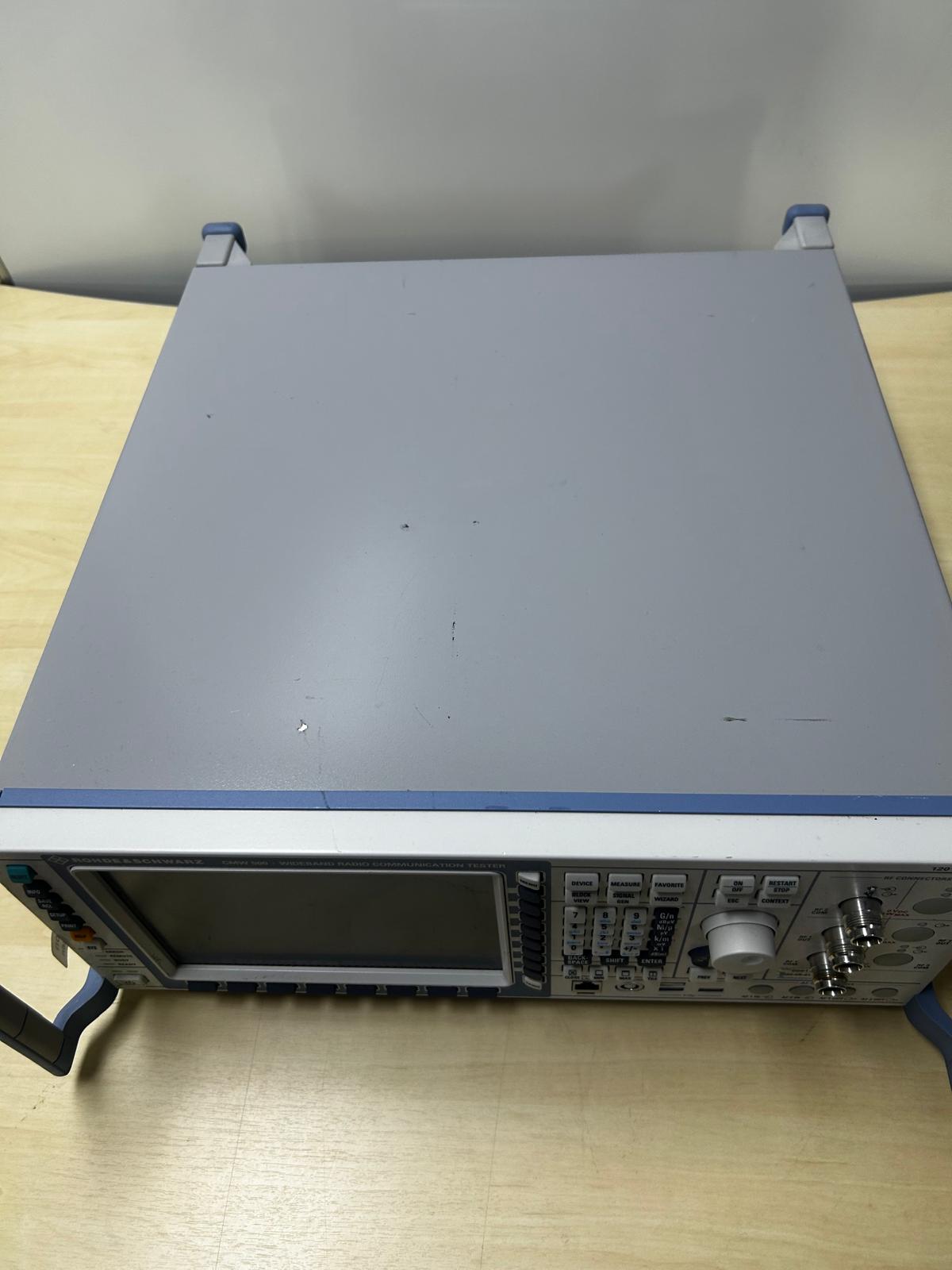Rohde&Schwarz CMW 500 Wideband Radio Communication Tester