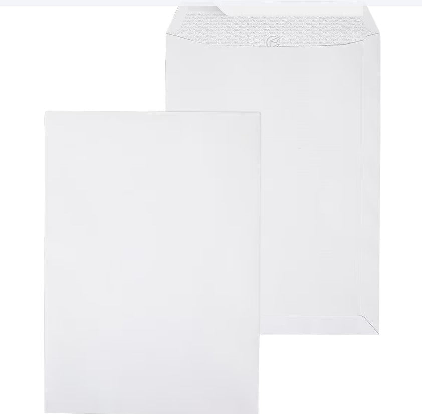 Mailmedia 250 Laserbedruckbare Versandtaschen Maildigital C4 100 g/m² ohne Fenster