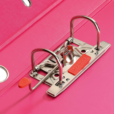 10 X Herlitz Aktenordner max. file protect plus Polypropylen INT/EXT-Rücken (A4, 5 cm, Voll-Folienbezug) fuchsia 10 Stück