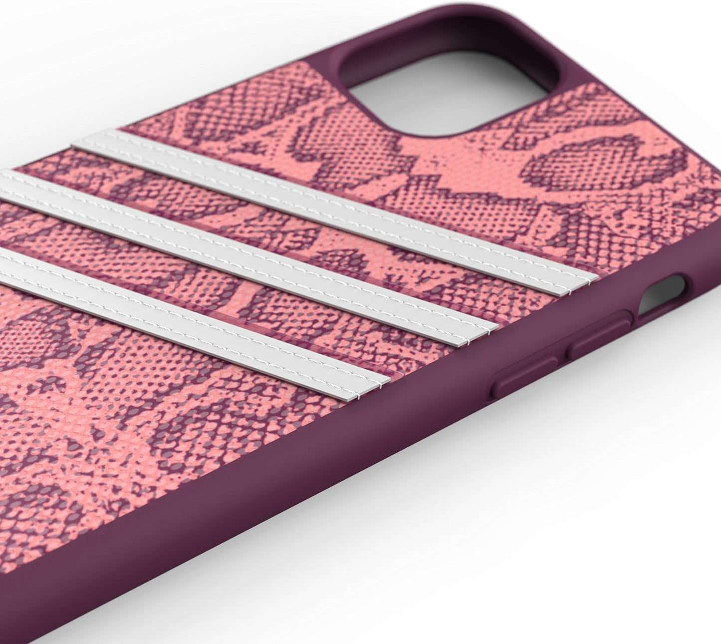 adidas Schutzhülle für iPhone 11 Pro, Fallgeprüfte Hüllen, erhöhte Kanten, Originale geformte Hülle, Beeren und Rosa