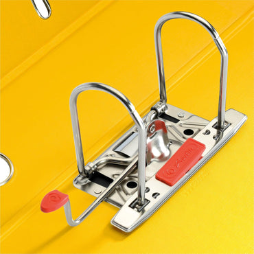 10 X Herlitz 10834356 Ordner maX.file protect+ (A4, 8 cm) gelb