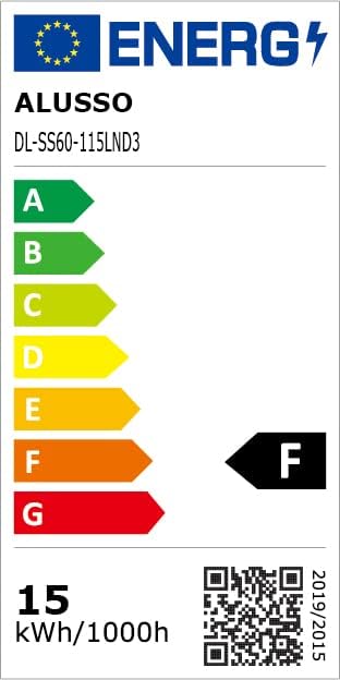 ALUSSO LIGHTING (6er Set) Einbaustrahler LED,15W 1200 Lumen 3000K 4000K 6500K Dimmbar Deckenspots
