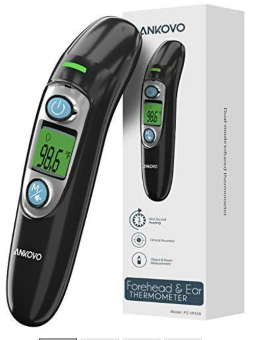 Ankovo Stirn- und Ohrmodus-Infrarot-Thermometer