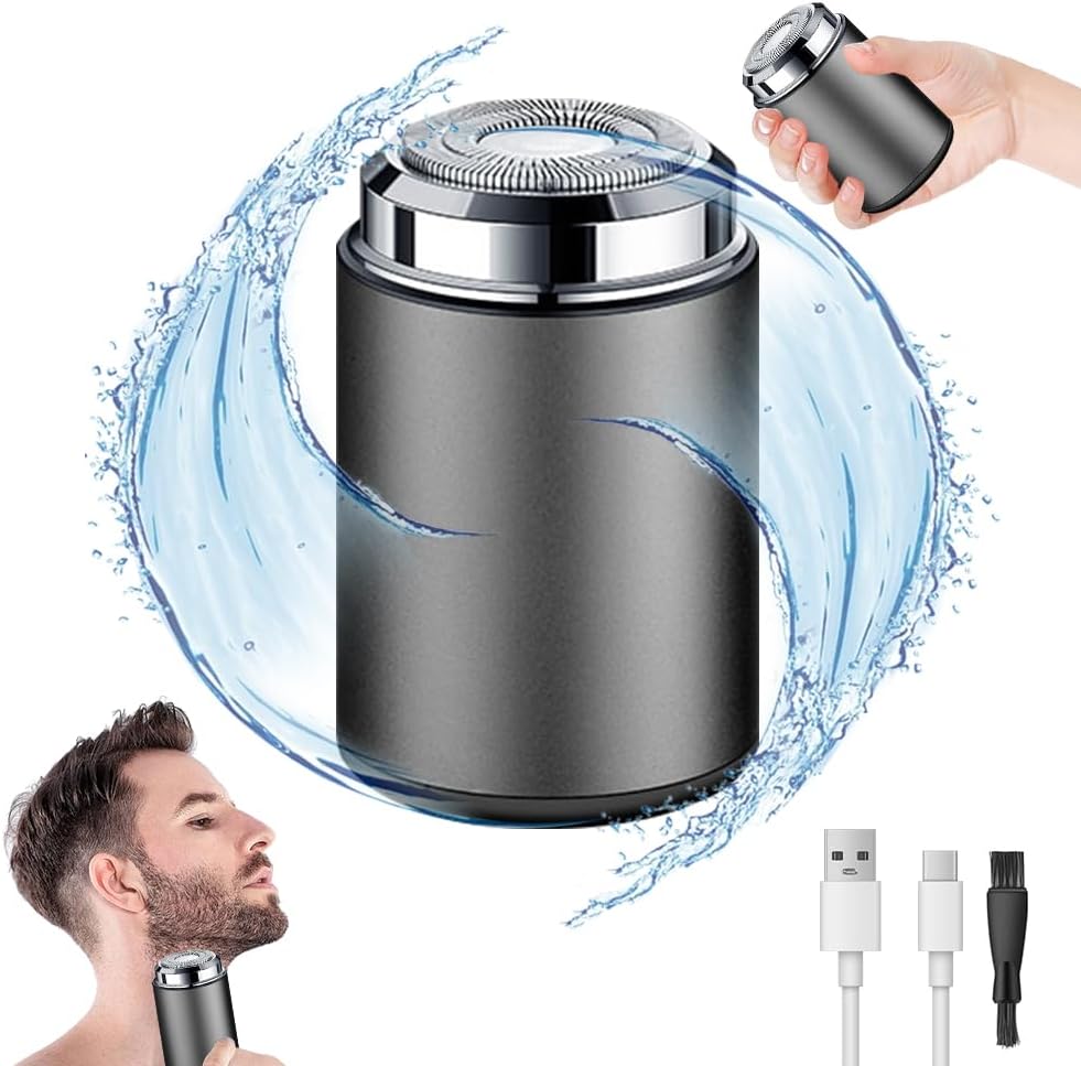 Mini-Elektrorasierer für Herren, tragbarer , wiederaufladbarer wasserdicht