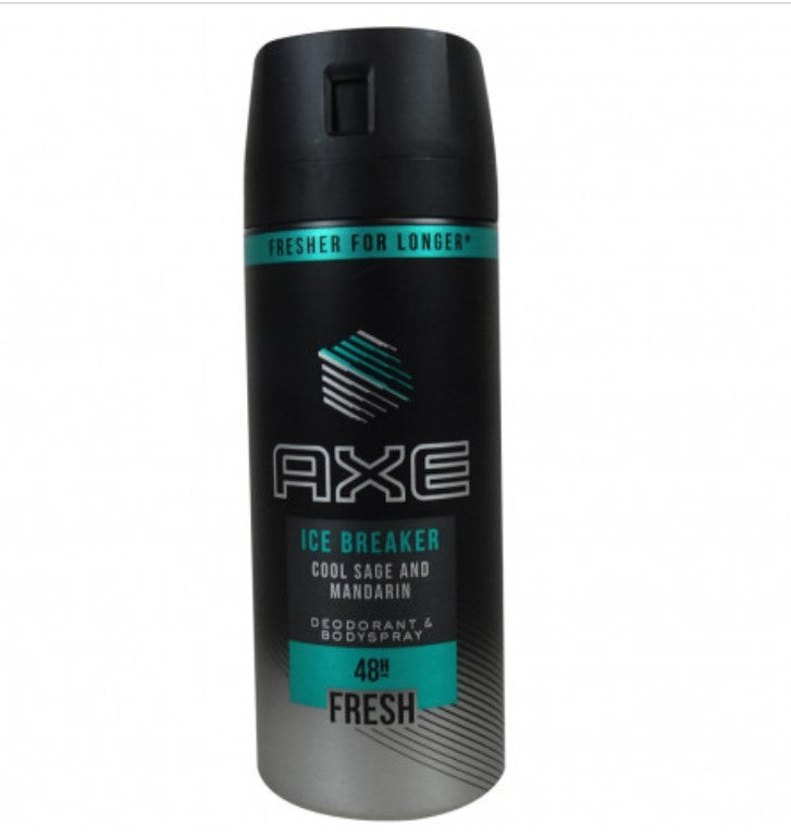 Ax 6x 150 ml Ice Breaker Deospray Déodorant Spray Corps Homme