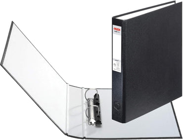 24 x Herlitz Ringbuch maX.file pRotect A5, 2-Ring-Kombi-Mechanik, 25 mm Füllhöhe, schwarz 24 stück