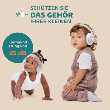 Babe Protect - 2-in-1 Baby Gehörschutz - Kapselgehörschutzfür Kinder und Babys