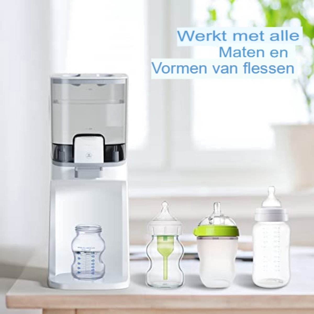 Automatischer Flaschenzubereiter Flaschenwärmer Baby,Instant Warmer,Wasserspender 24H, 3 Modi, 1600 ml