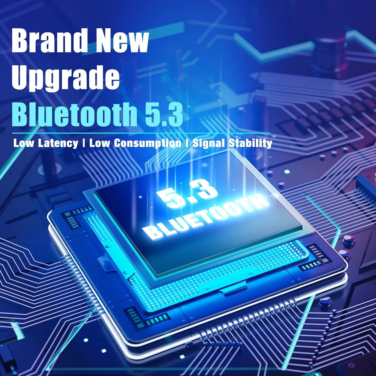 BERIBES Bluetooth Kopfhörer Kabellos Over Ear 65h Akku 6 EQ-Modi,BT 6.0