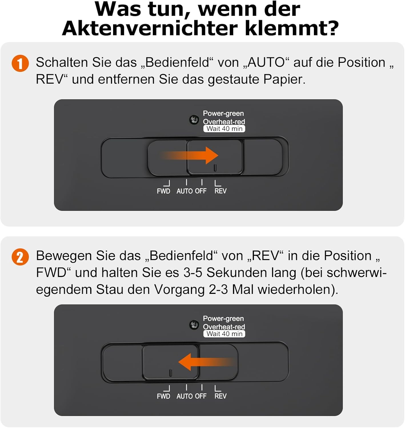 Bonsaii Aktenvernichter 8 Blatt, Papierschredder mit Sicherheitsstufe P-4 C261-C Schwarz
