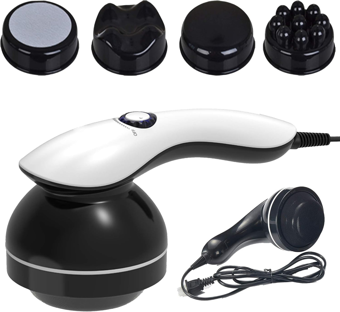 Asopal Appareil de massage anti-cellulite pour les mains, Machine de modelage du corps, Appareil de massage électrique, Perte de poids, Traitement de la cellulite avec 4 bâtons de massage
