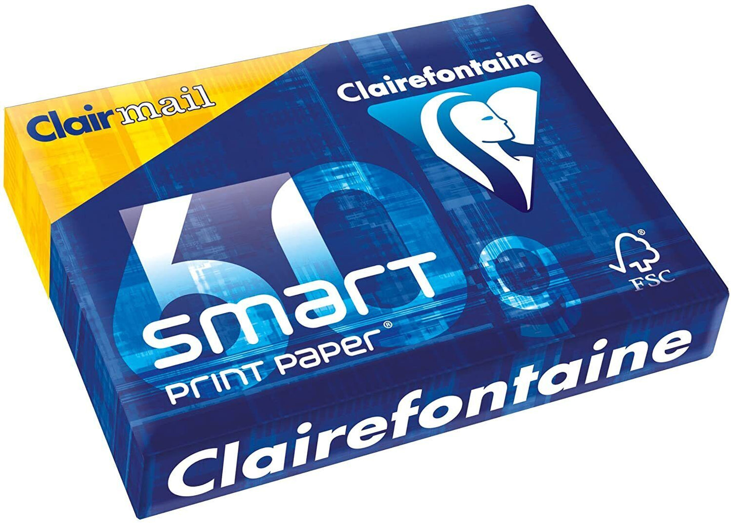 2500 Blatt Clairefontaine 1929C Smart print Druckerpapier DIN A4 60g
