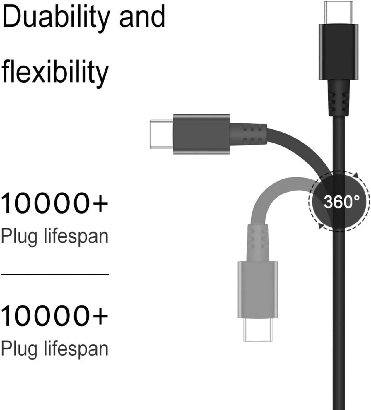 Cnamszou 65W USB C Netzteil PD Ladegerät Laptop für Lenovo ThinkPad Huawei Matebook