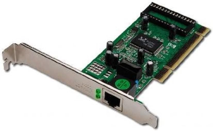 DIGITUS IO-Karte - PCI - RJ45 Netzwerk-Karte - 1-Port - Gigabit Ethernet - 1 Gbit/s - PCI-Express