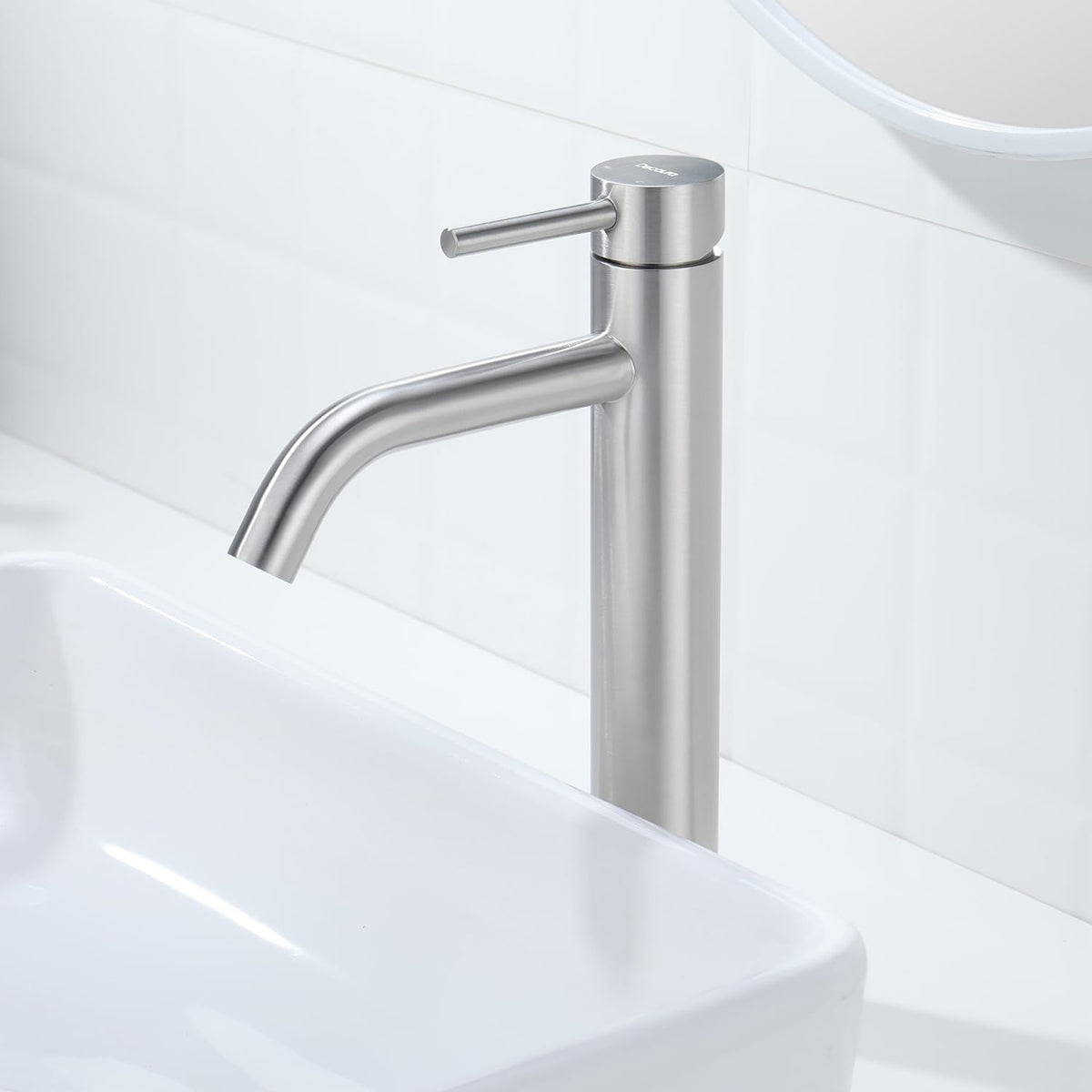 Decaura hoch Waschtischarmatur Badezimmer Bad Wasserhahn mit Auslaufhöhe 190mm