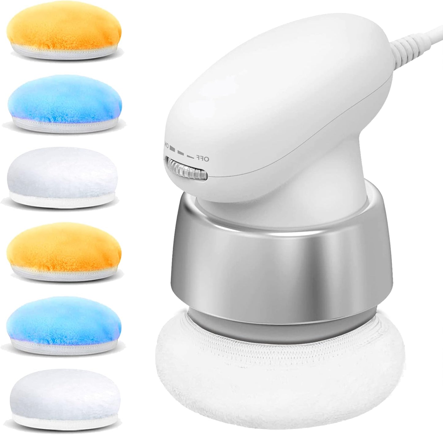 Hand-Cellulite-Massagegerät PL-678, Körperformungsmaschine mit 6 körperfreundlichen, waschbaren Pads, Lymphdrainage-Massagegerät