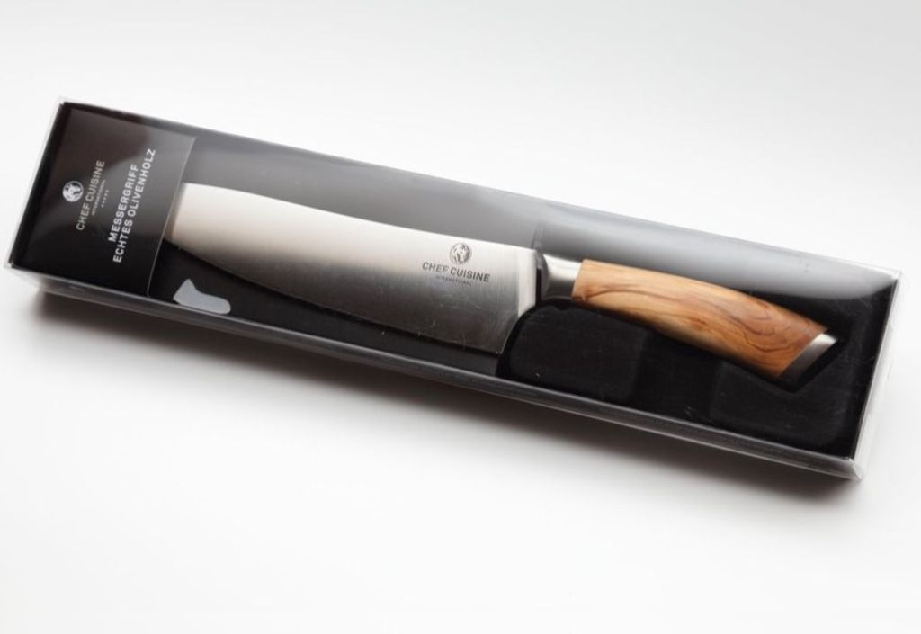 Chef Cuisine 4239-CC Chefmesser Olive Holzgriff 20,5 cm Edelstahl
